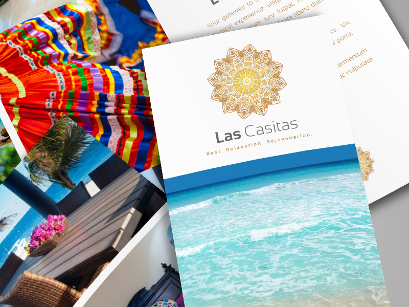 JBD - Las Casitas - Logo Design, Trifold Brochure, Marketing Materials